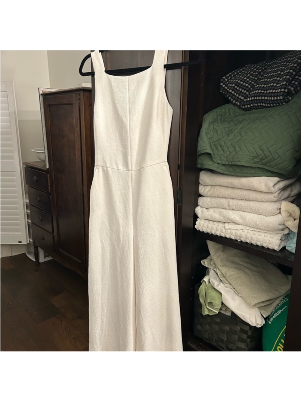 Wilfred Cream Sleeveless jumpsuit